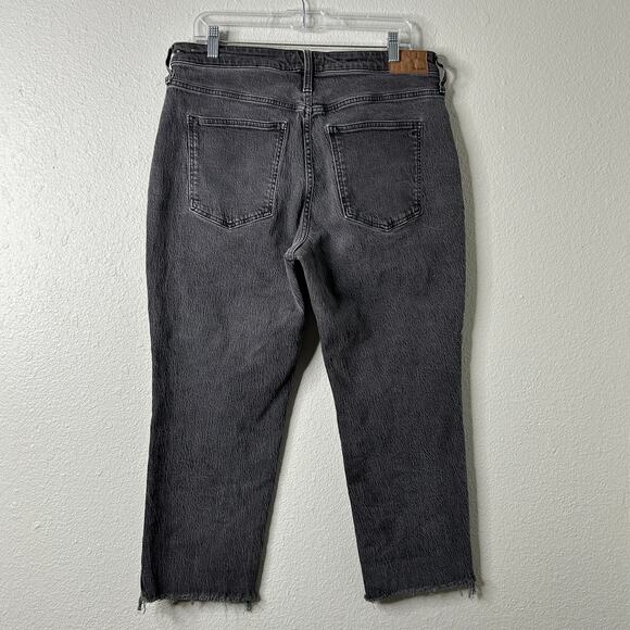 Madewell Curvy Perfect Vintage Straight Jeans Women’s 32P Lunar Wash - Picture 6 of 9